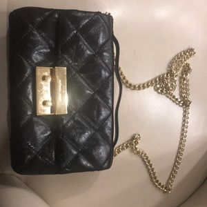 Michael kors quilted leather handbag